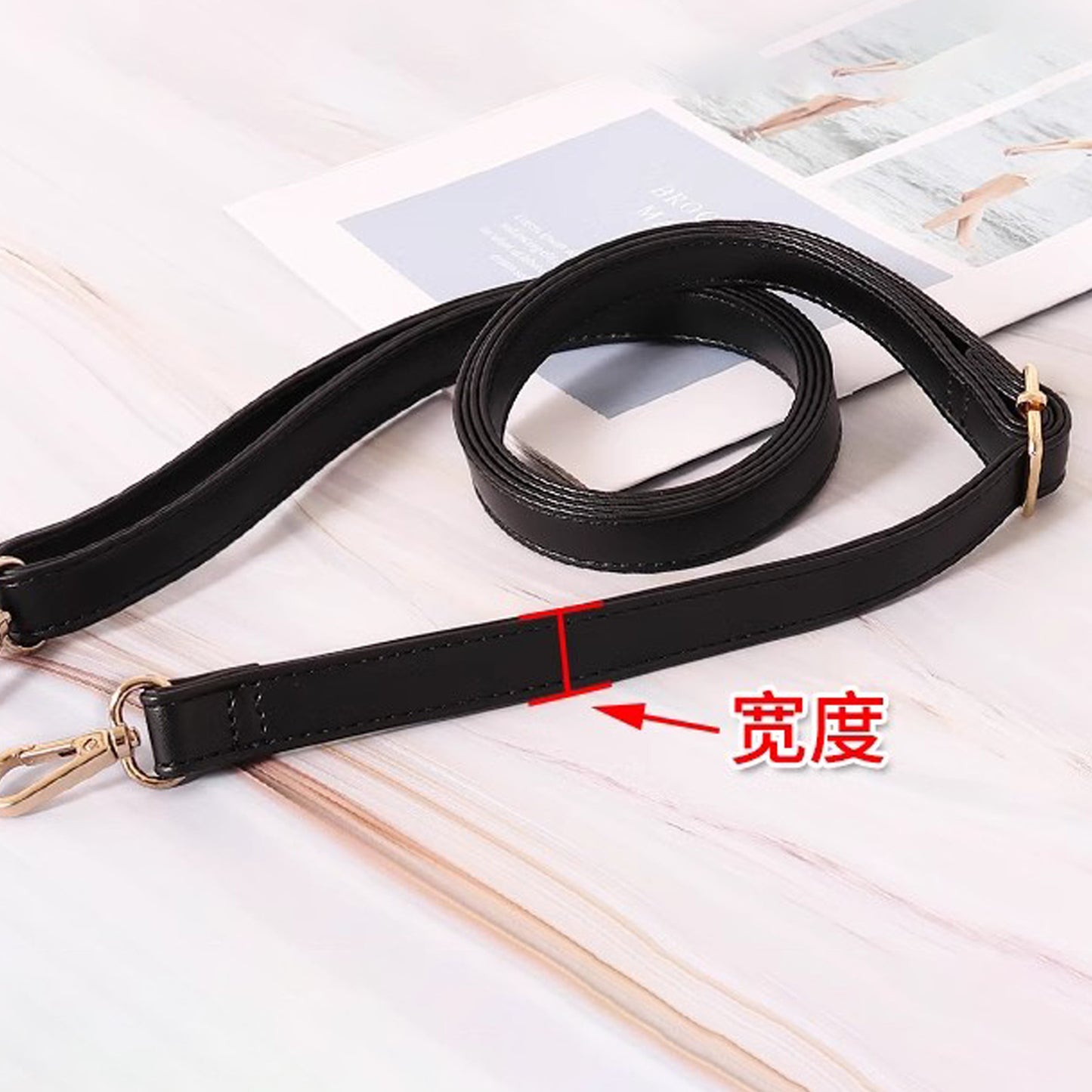 Nelipo High-end crossbody replacement rope and extended leather backpack strap