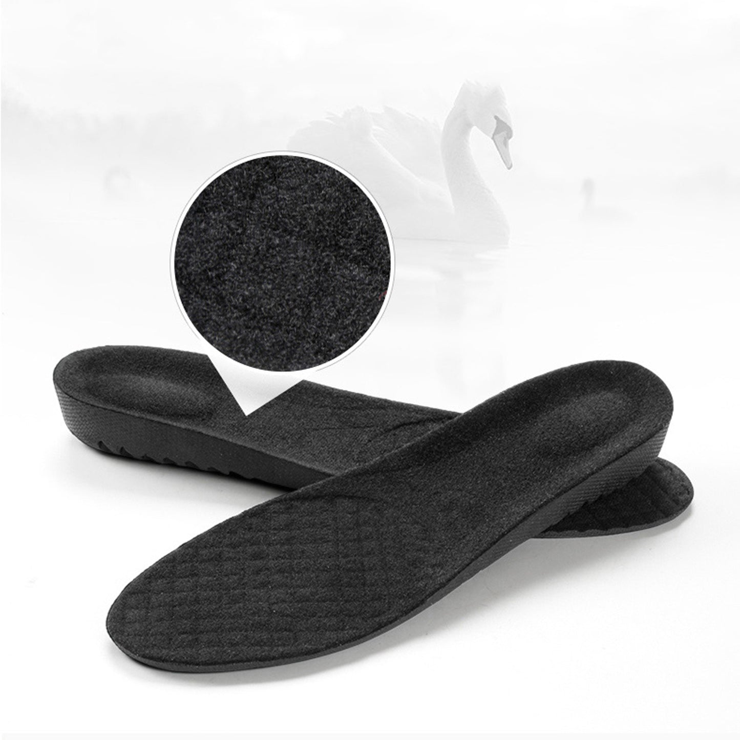 Nelipo Height increasing insoles for leather shoes Sports shock absorption